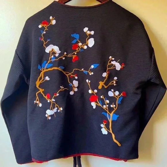 Zara trafaluc zip up jacket size Small - Picture 1 of 7